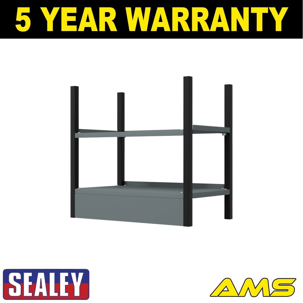 Sealey Modular Storage Base unit 2 Shelves 580mm APMRB1