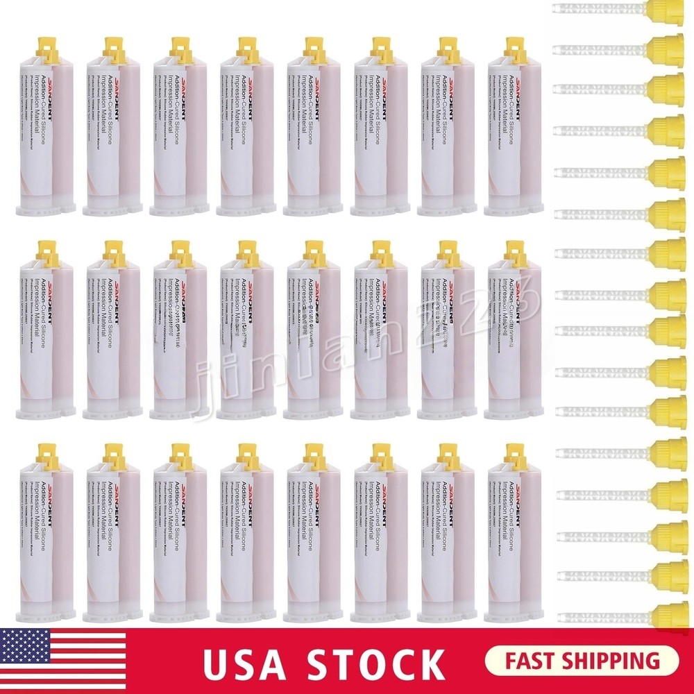 REGULAR SET Light Body Dental Impression Material VPS 50ml 5 Tips