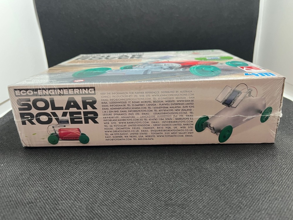 NEW 4M Solar Rover Kit by Green Science Eco-Engineering