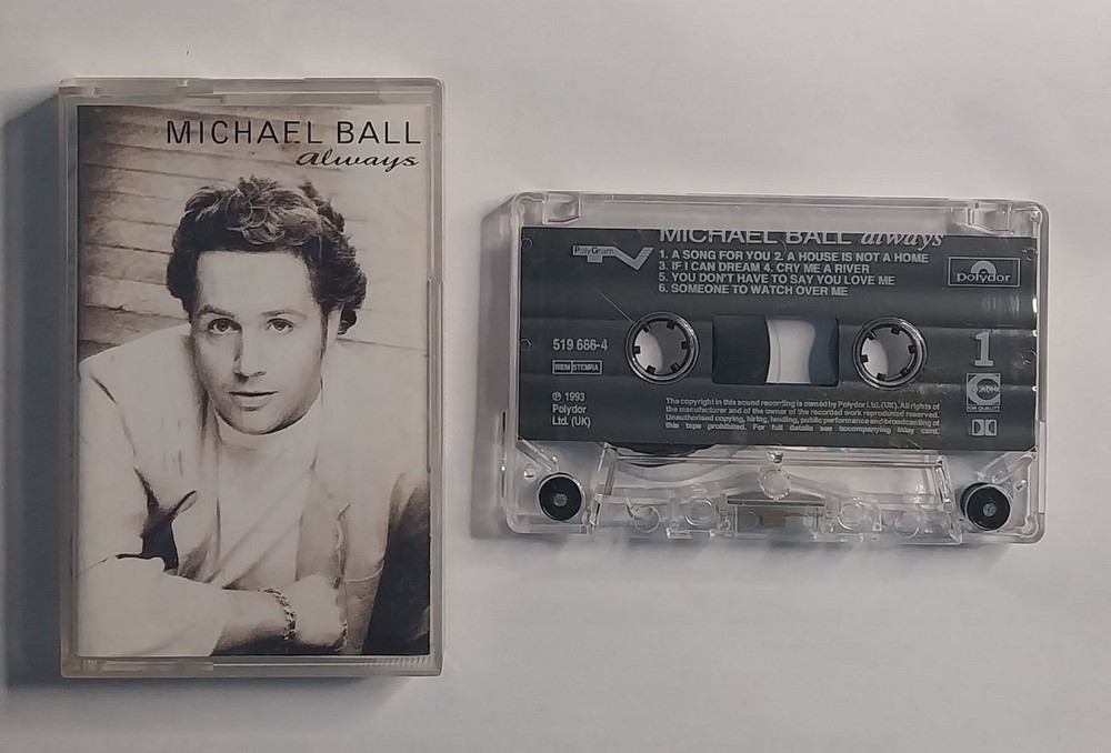 Michael Ball Always Cassette (1993) Polydor 519666-4