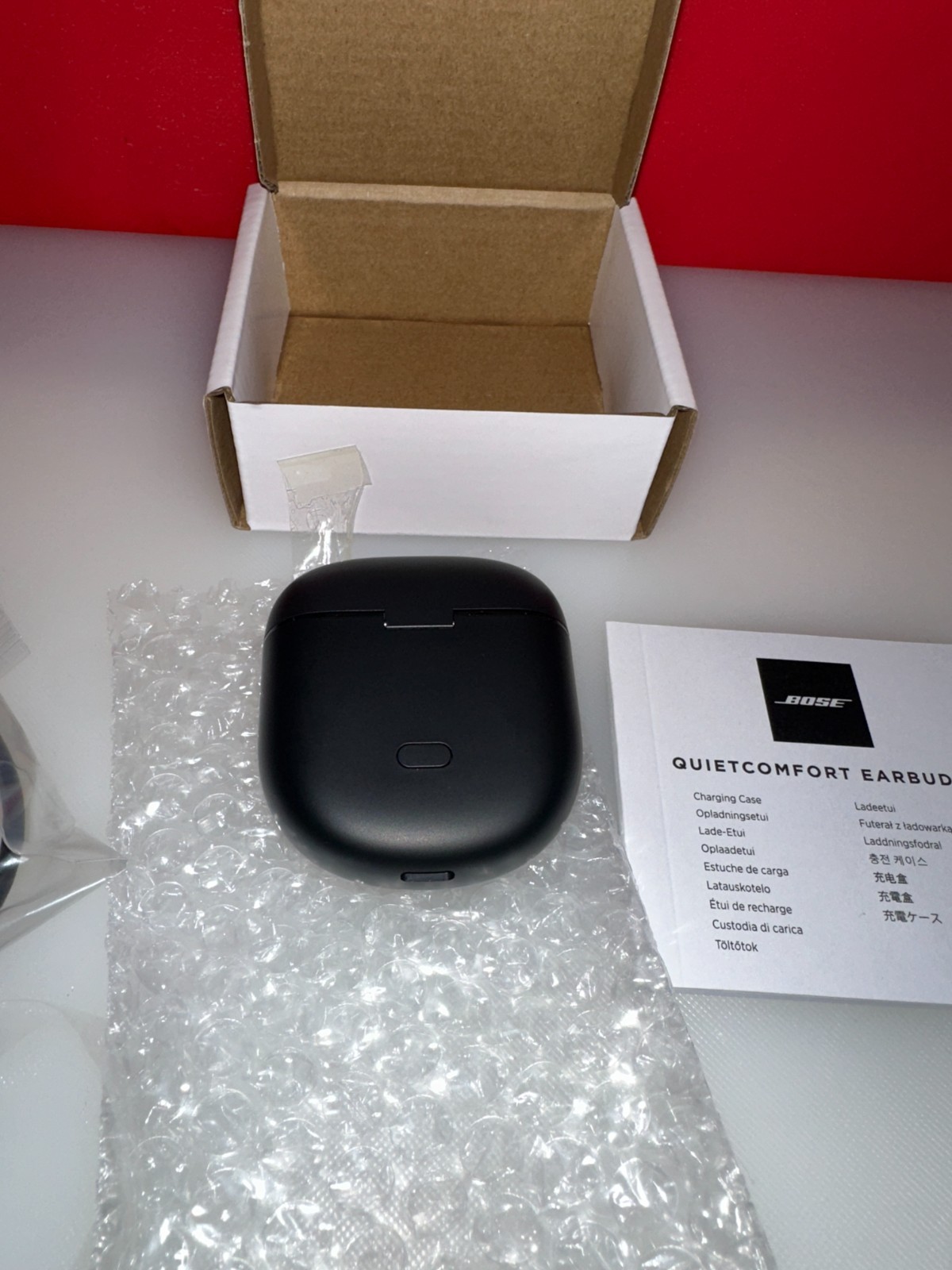 BOSE Charging Case only for - Quiet Comfort II & QC Ultra - Black