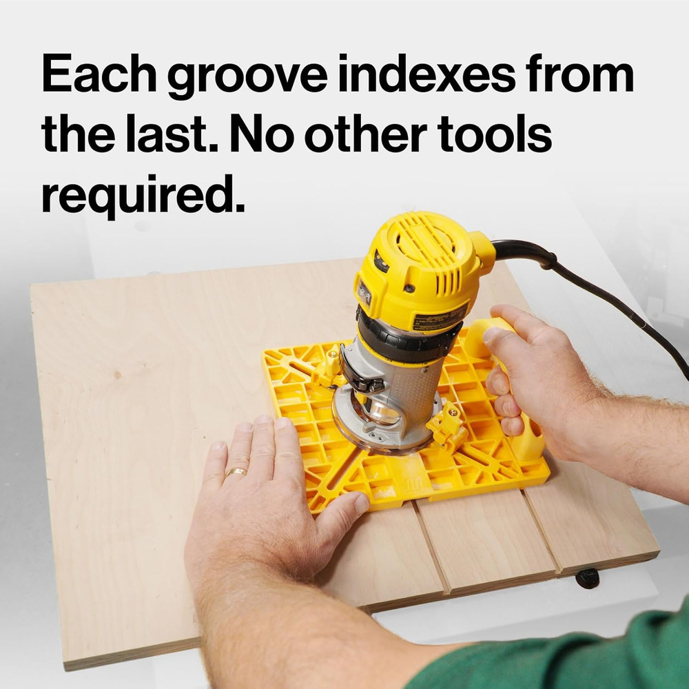 Matchfit Grid Router Guide, Woodworking Precision Tools for Dovetail Track, E...