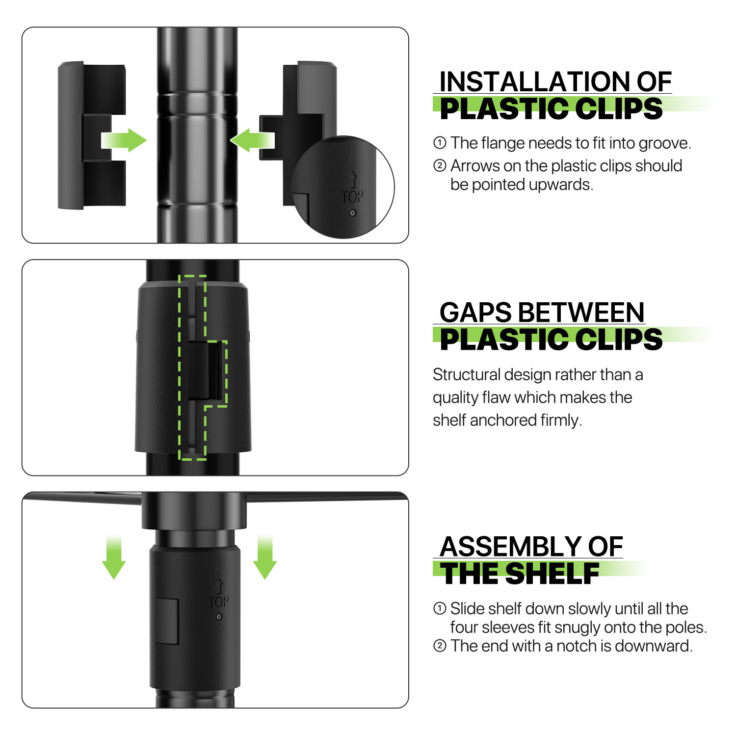 Adjustable Garment Rack Stand Metal Closet Organizer Stand Clothes Storage Shelf