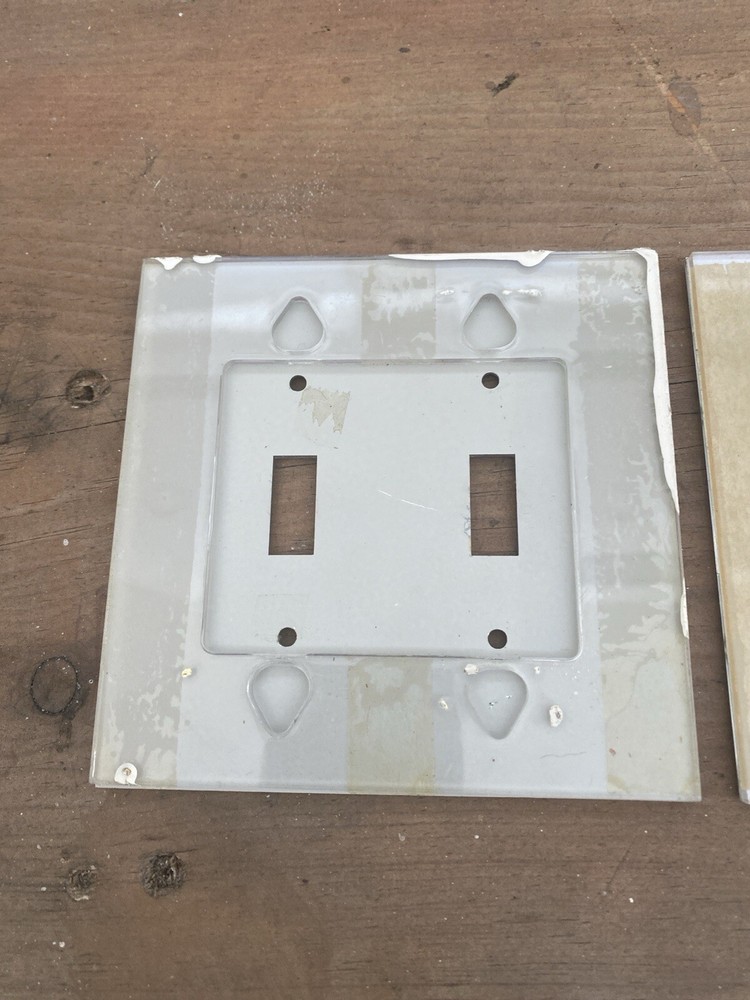 Vintage Mirrored Switch covers.