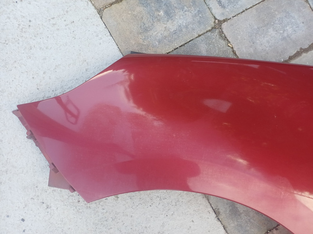 RENAULT SCENIC NSF PASSENGER SIDE FRONT WING PANEL RED TENNJ 2009