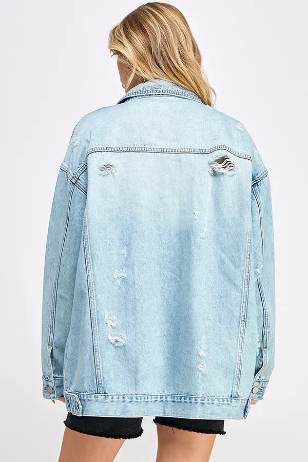 Lady Oversized Denim Jacket
