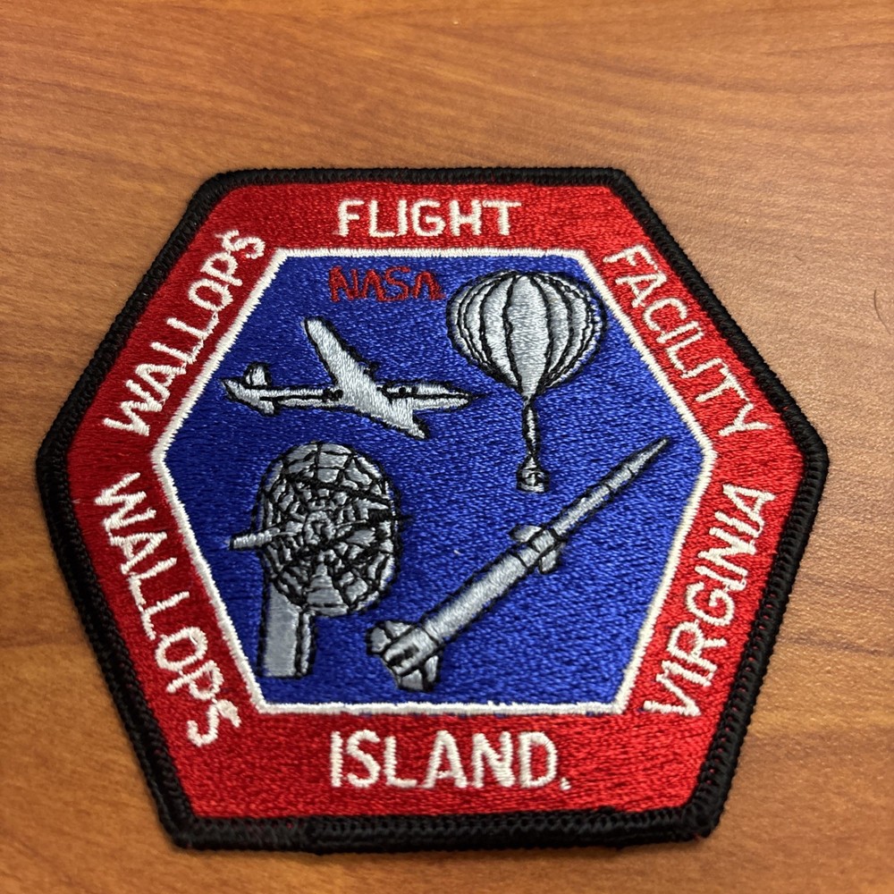 🚀🇺🇸 NASA Wallops Island VA 40th Anniversary Patch Flight Facility