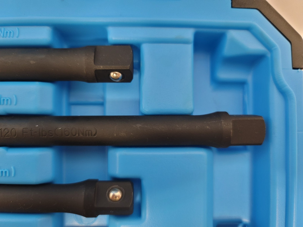 Capri Tools 30083 Torque Limiting Extension Bar Set (5 Piece) Opened never used