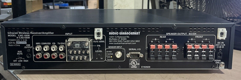 AUDIO ENHANCEMENT CAE-100W