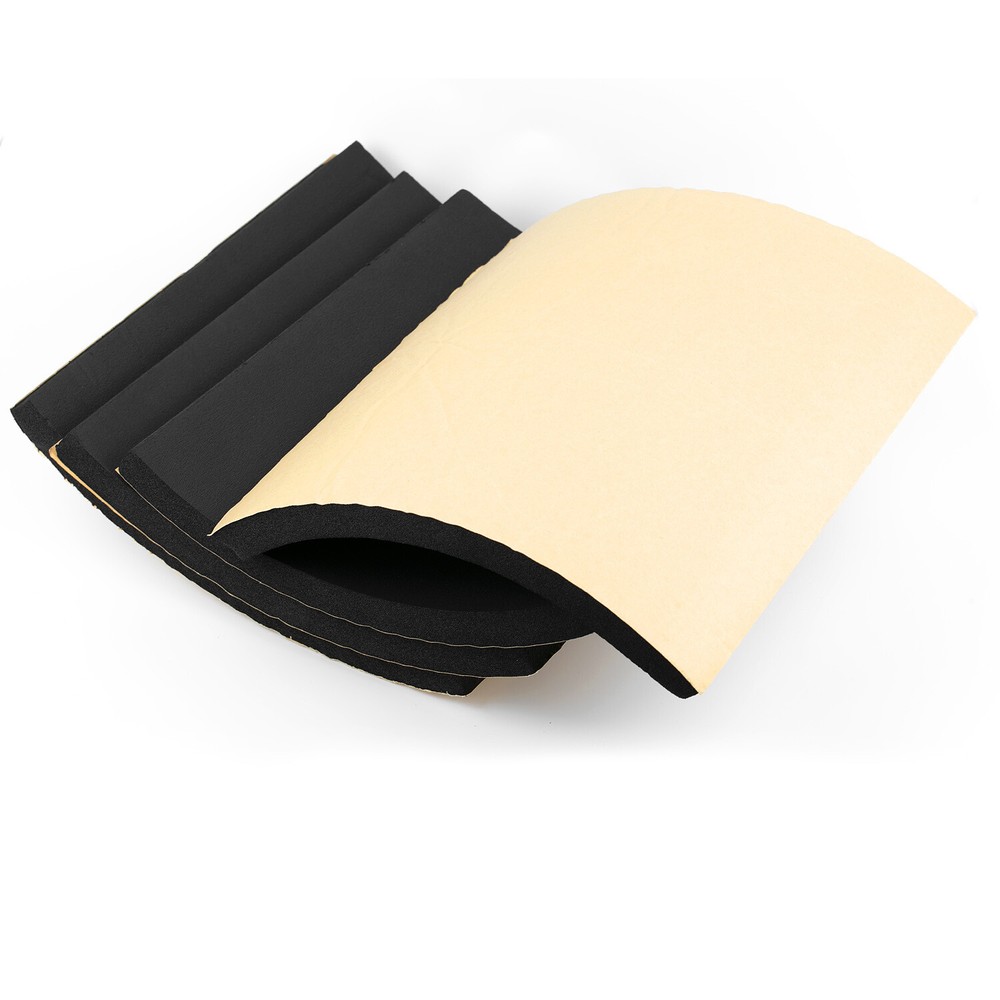 4Sheets 2CM Thickness Adhesive Backed Foam Rubber Sheet Padding Insulation pad