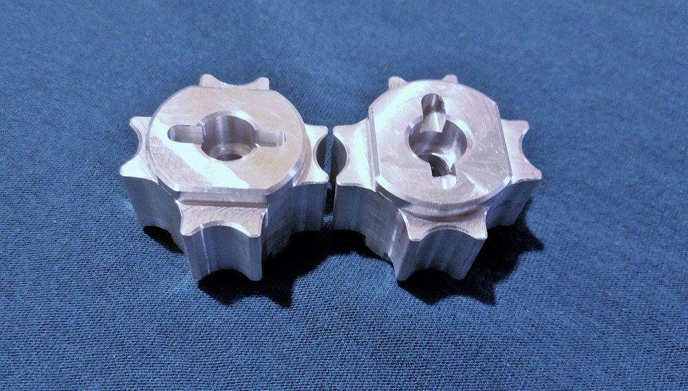 7075 QTY(2) Arrma Outcast / Kraton 8S Differential Spool--Diff locker for case