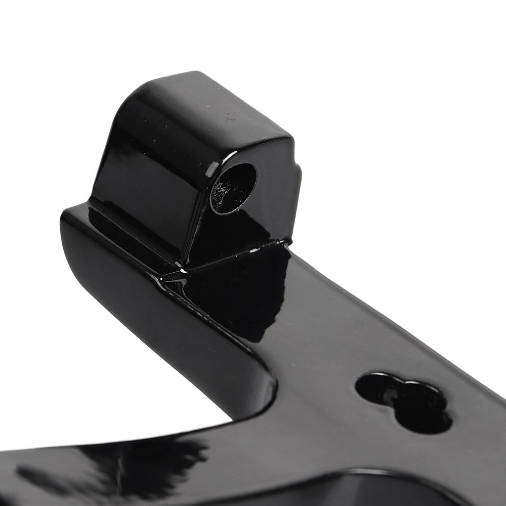Black Left Right Rear Floorboard Mounting Bracket For Harley Electra Glide FLHTK