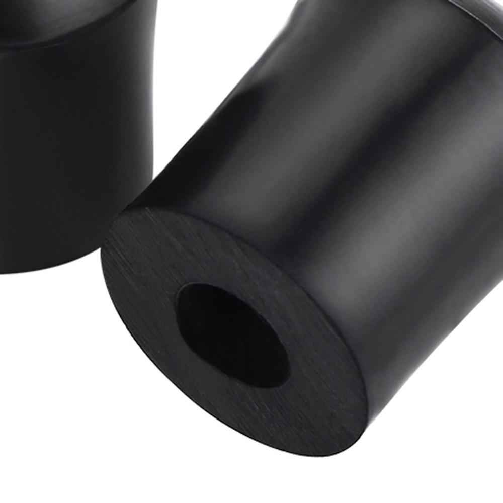 Double Bass Endpin Rubber Tip 2pcs Black