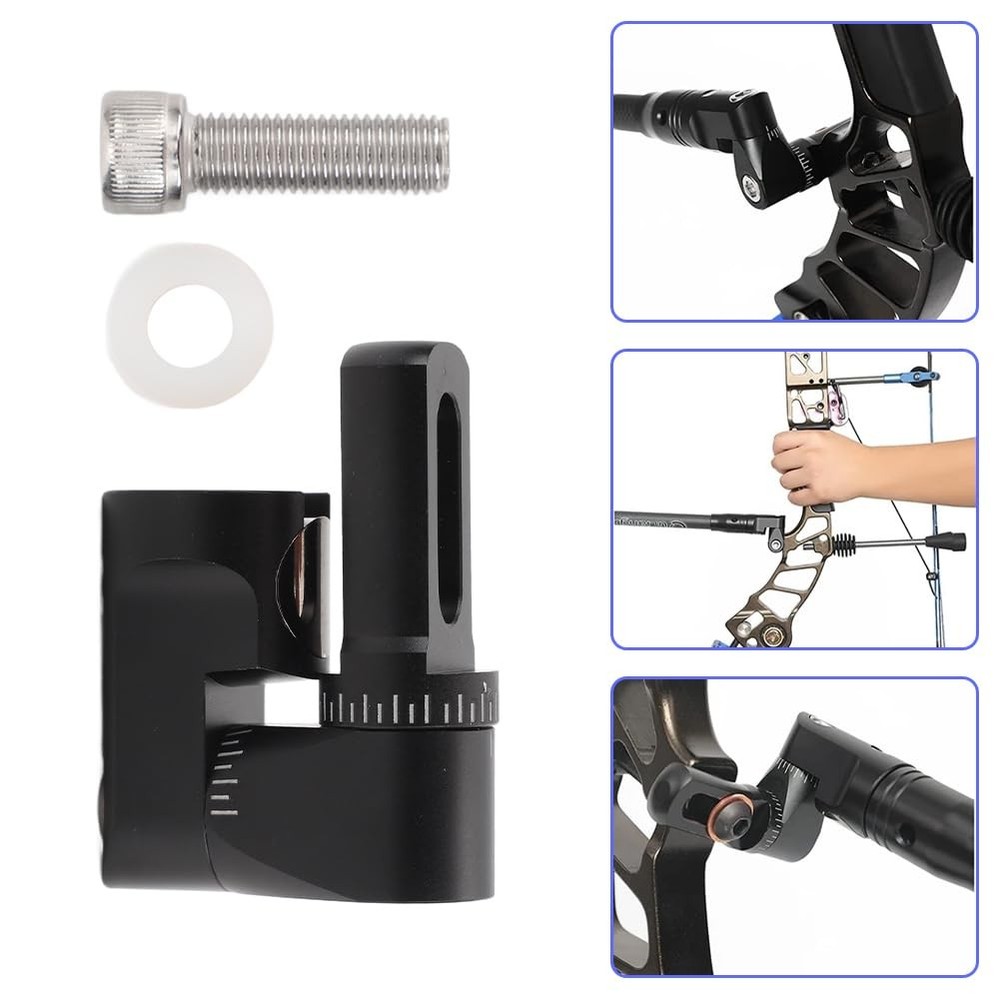 Archery Single Side Adjustable V Bar Mount,Compound Bow Quick Release Improve