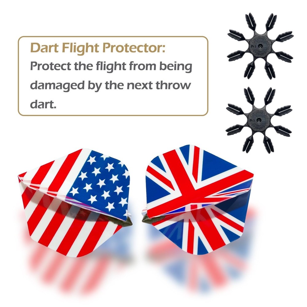 12 Pack Soft Tip Darts - Plastic Tip Darts 18 Grams with 100 Extra Dart Tips,...