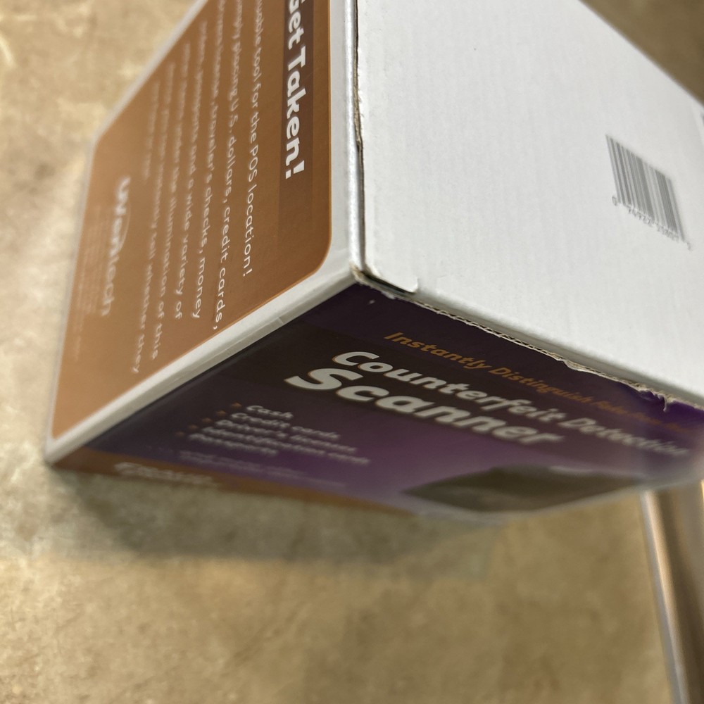 UVeritech UV-16P FRAUD FIGHTER Counterfeit Detection Scanner