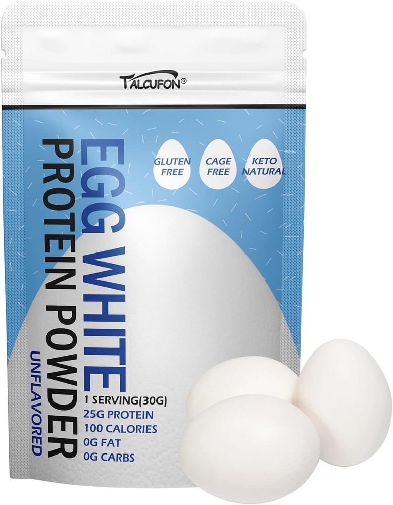 Egg White Protein Powder Pasteurized No Additives, High Protein,
