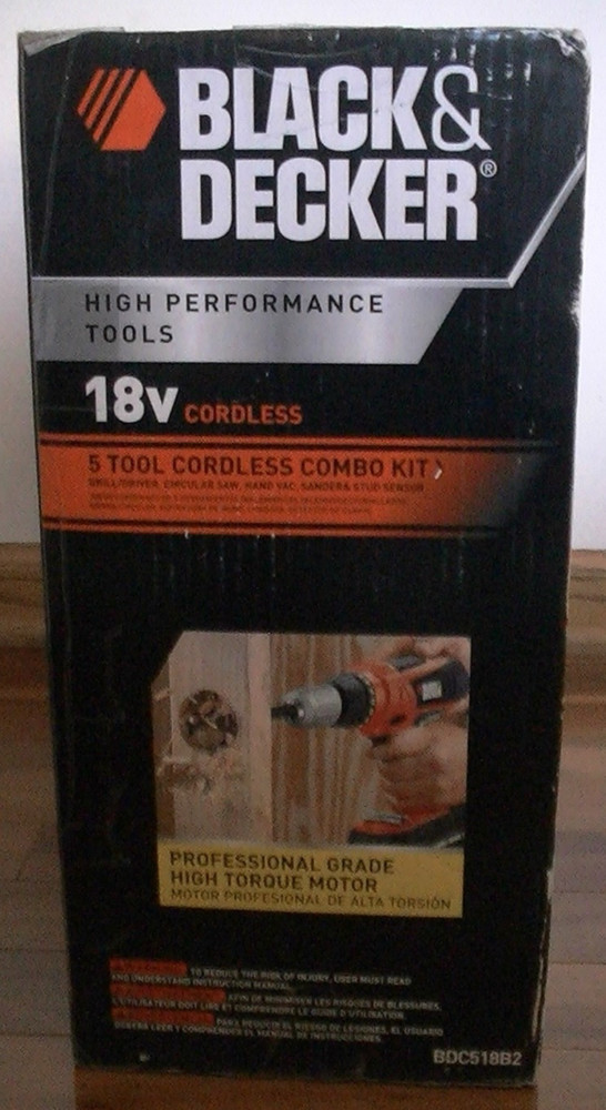 Black&Decker 18 Volt 5 Tool Combo Set