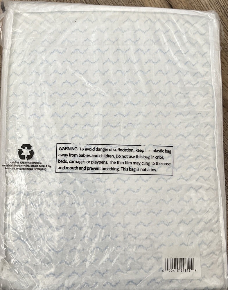 Allerease Cooling & Protection Fitted Mattress Protector FULL As Pictured New