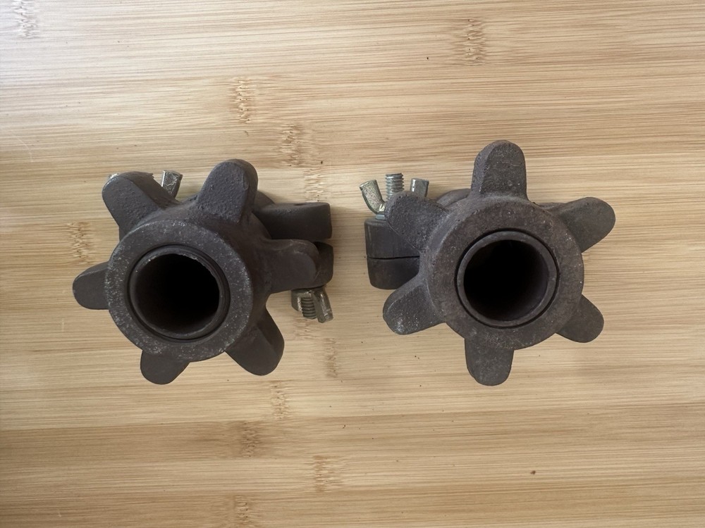 Vintage Weight Bar Locking Collars/2