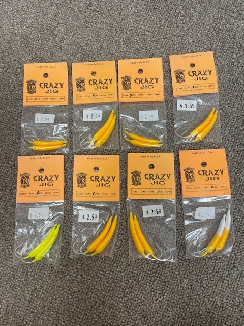 Lot Of 20 Crazy Jig, Tsunami, Eagle Claw & Misc.