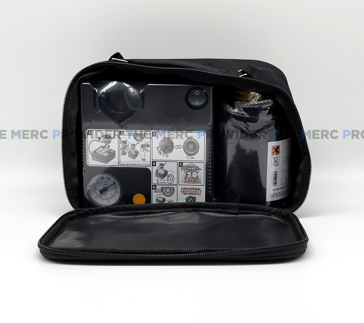 Universal Tire Mobility Repair Kit with Air Compressor & Sealant w/ exp 03/2031