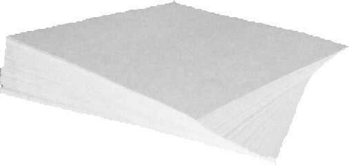 Screen Printing Pellon Squares, White, 100pcs