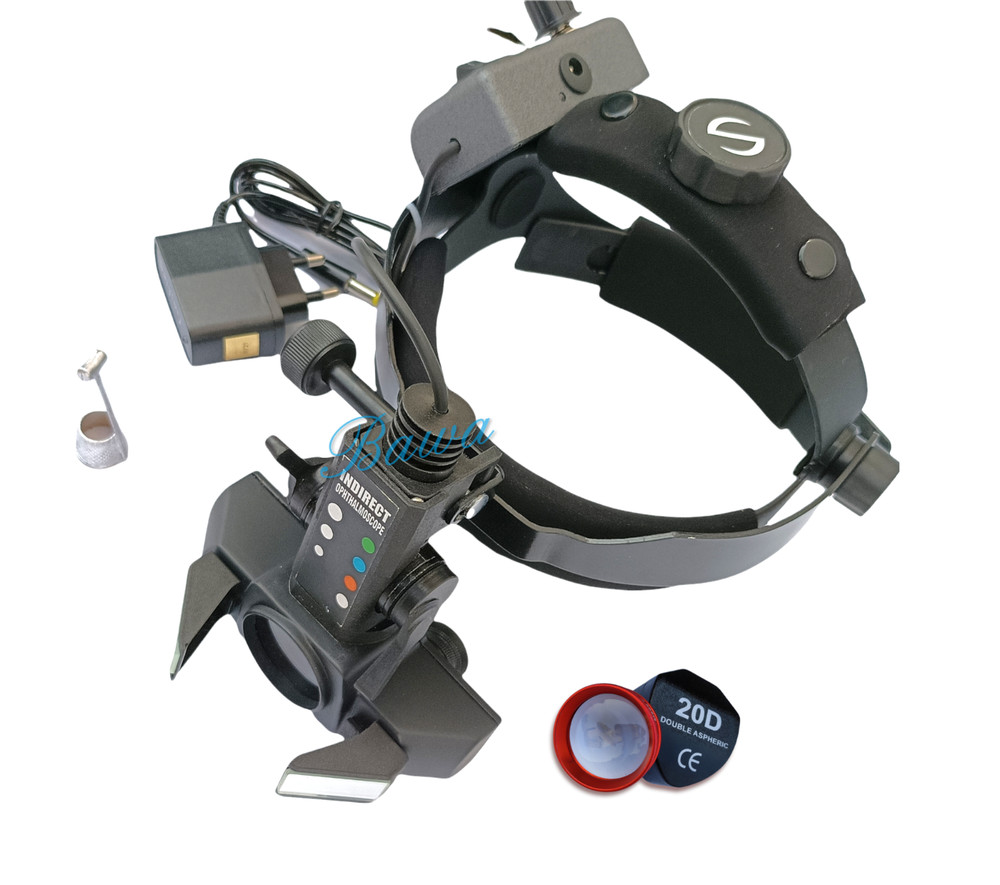 Original Indirect Ophthalmoscope Wireless Rechargeable Head Worn Type