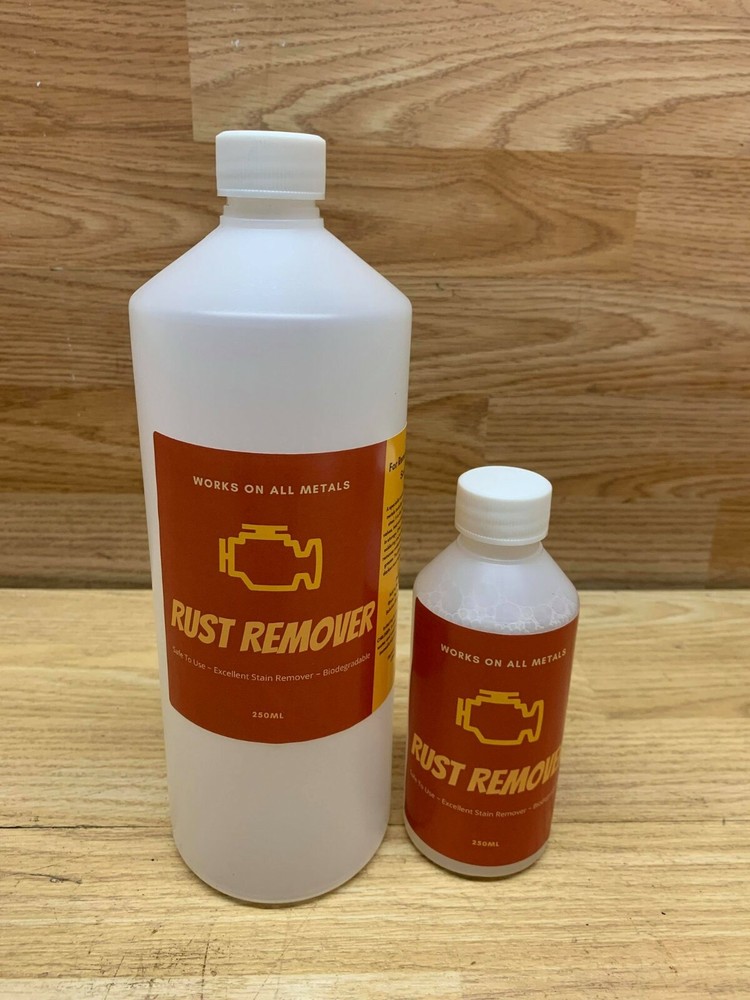 Rust Remover Liquid Dip Solution Use On All Metals Removes Oxides & Scale 1l