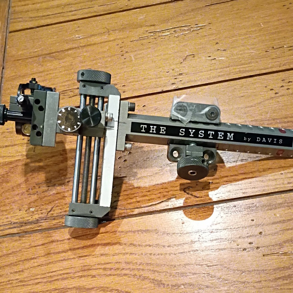 Davis The System Scope Archery Sight Silver Black LH
