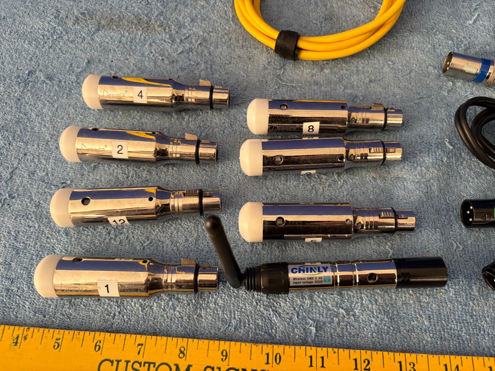 Donner Wireless DMX Receiver Lot 7 Donner 1 Chinly DMX 2.4G