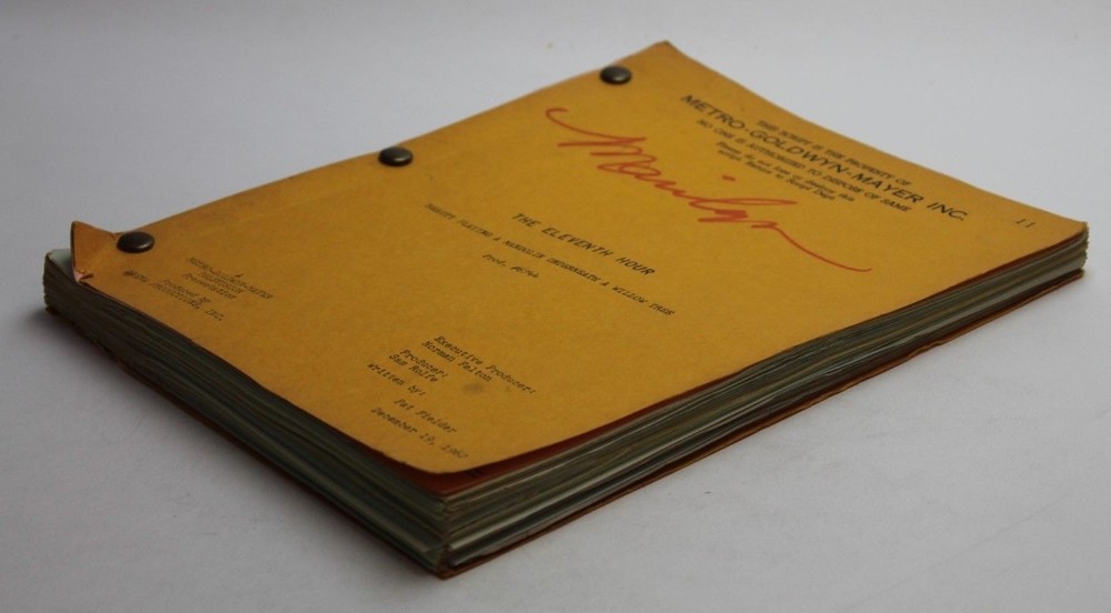 THE ELEVENTH HOUR 1962 Script Beauty Playing a Mandolin Underneath a Willow Tree