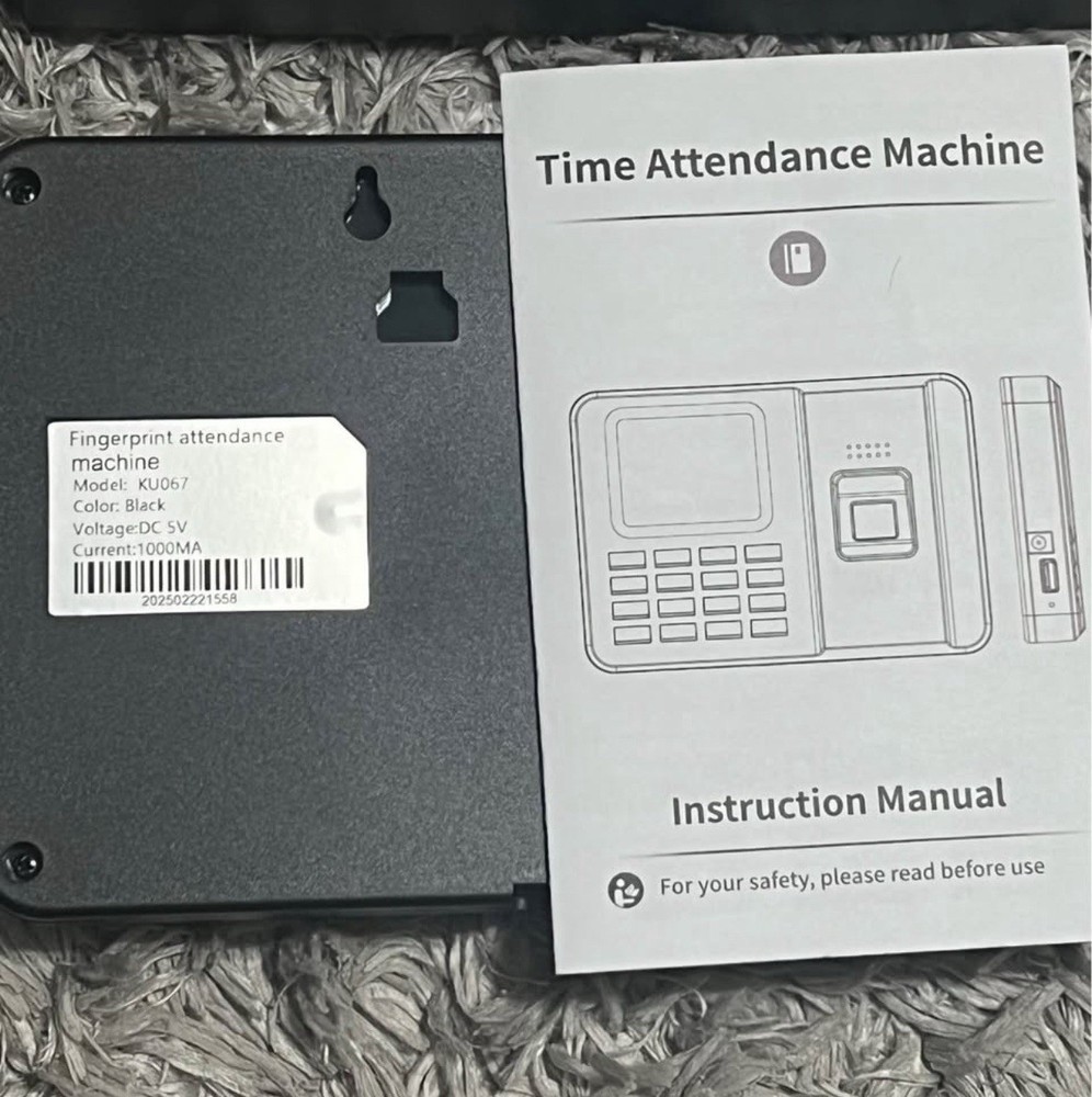 New KUIIYER time clock attendance machine