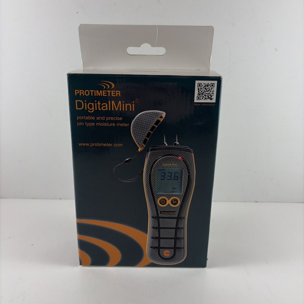 Protimeter Digital Mini BLD5702 Pin-Type Moisture Meter New