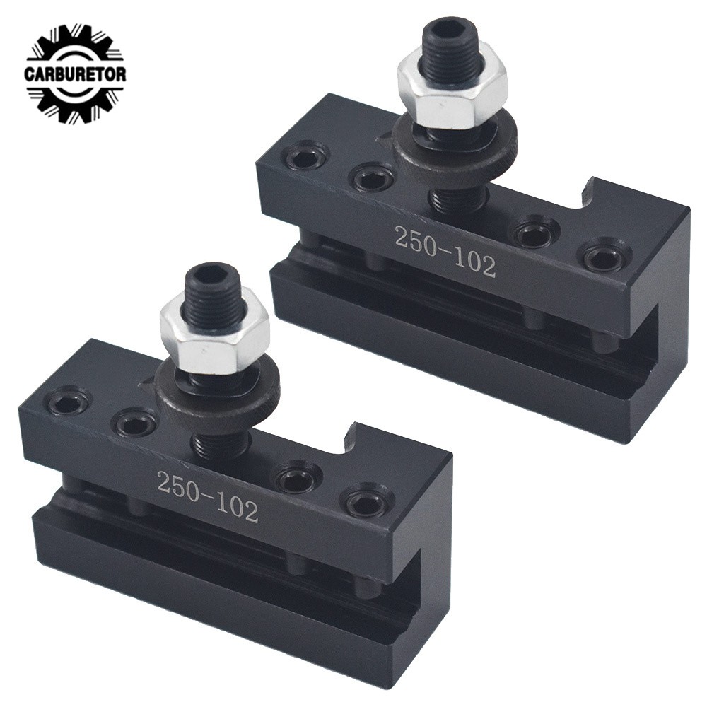2 Pack 6-12" AXA 2# 250-102 Quick Change Tool Post Boring Turning Holder