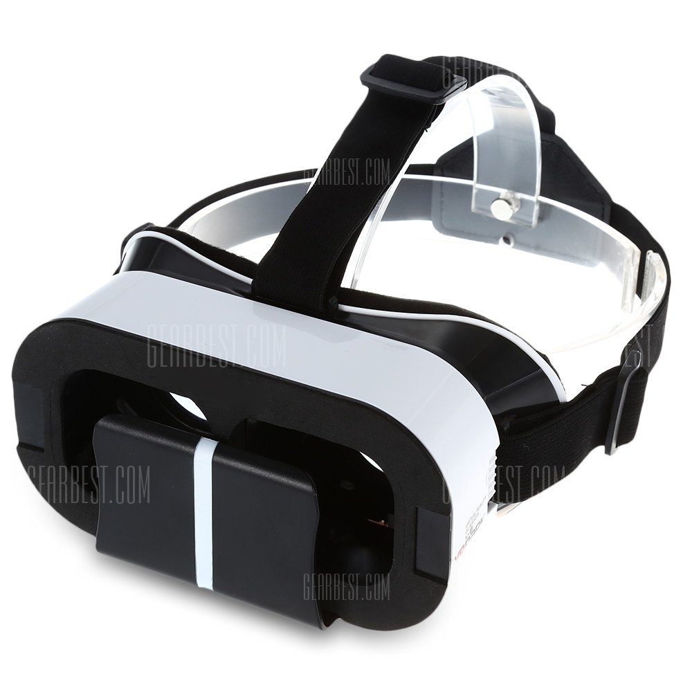 VR PARK 5.0 3D Glasses Virtual Reality for Android   - WHITE AND BLACK