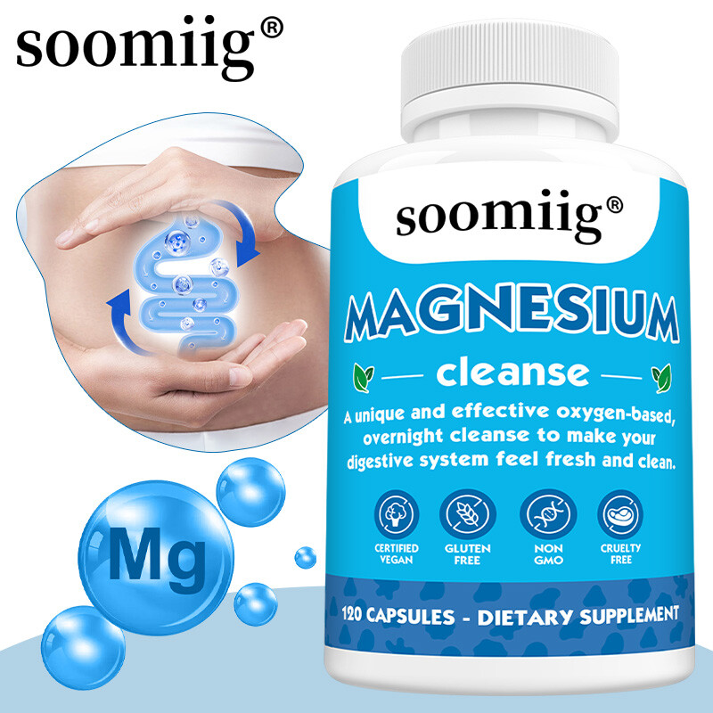 Magnesium Oxygen Digestive System Cleanser 30/60/120 Capsules