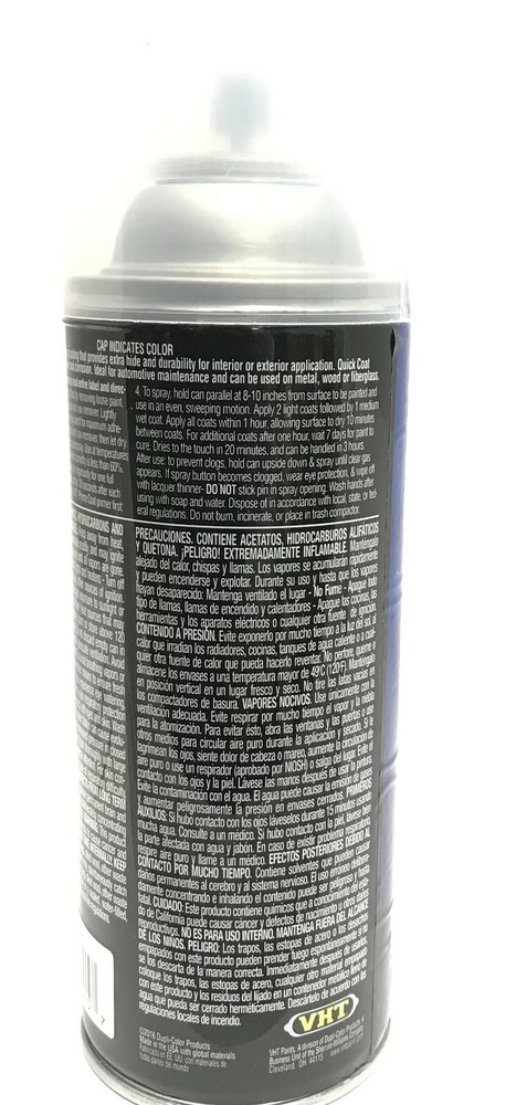 VHT SP515-6 PACK CLEAR Premium Quick Coat Enamel. Quick Drying. Fast Drying 11oz