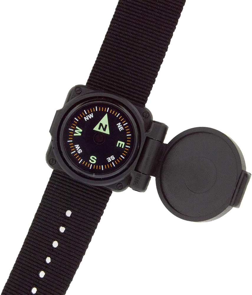 Armarmour 1 - Shielded Wrist Compass with Rugged Tactical Strap