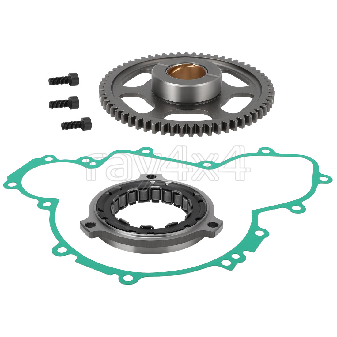 For Polaris RZR XP 900 2011~2012 for Starter Clutch #1204884 W/ Gasket Gear Bolt