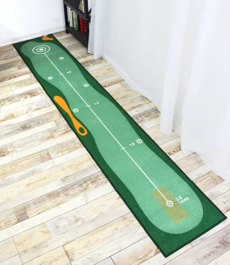 Portable Pro Golf Putting Mat Trainer
