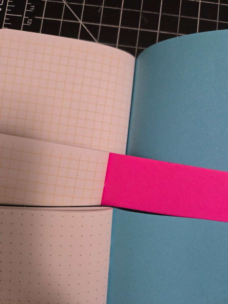 Field Notes -Fall Flowers Frankenbooked #2 GRAPH & DOT GRID - Read Description