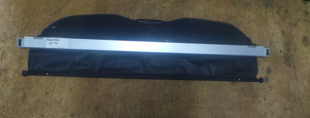 2013-18 SUBARU FORESTER PARCEL SHELF LOAD COVER (SCRATCHES + MARKS)