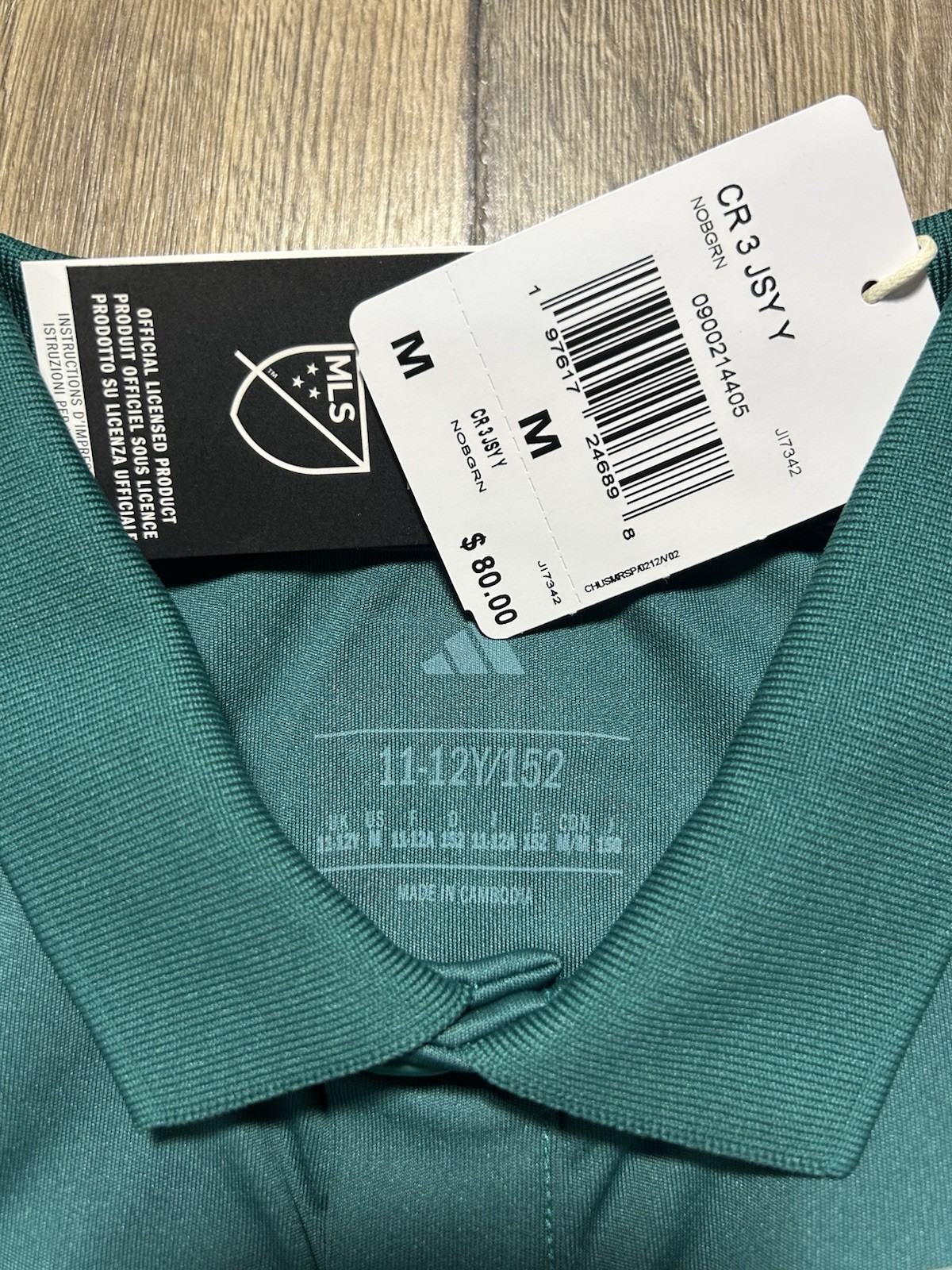 NWT Adidas Colorado Rapids 2025/26 Archive Third Soccer Jersey Youth Kids M $80