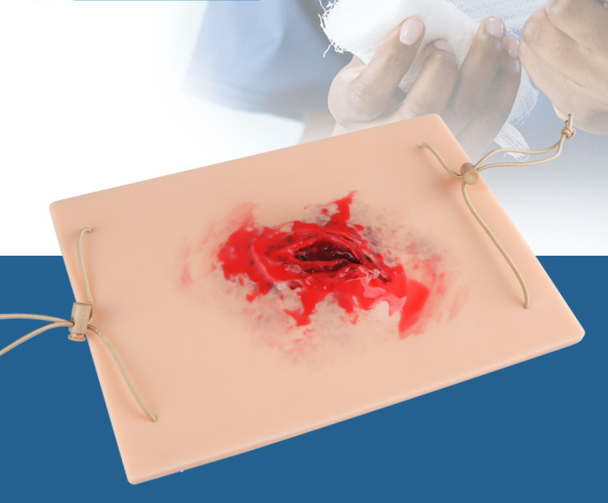Simulated Trauma Wound Skin Module