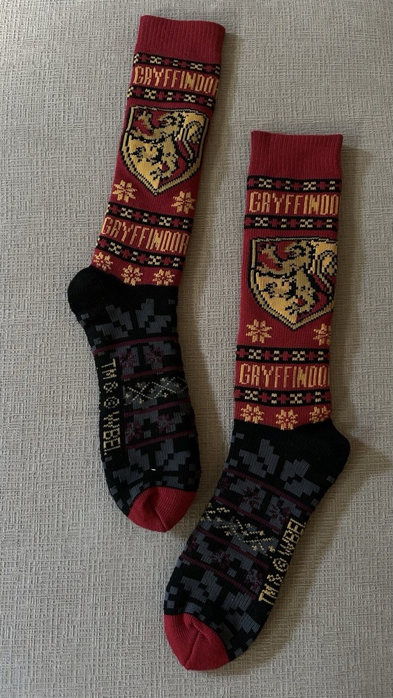 Harry Potter Gryffindor Thick Knee High Socks