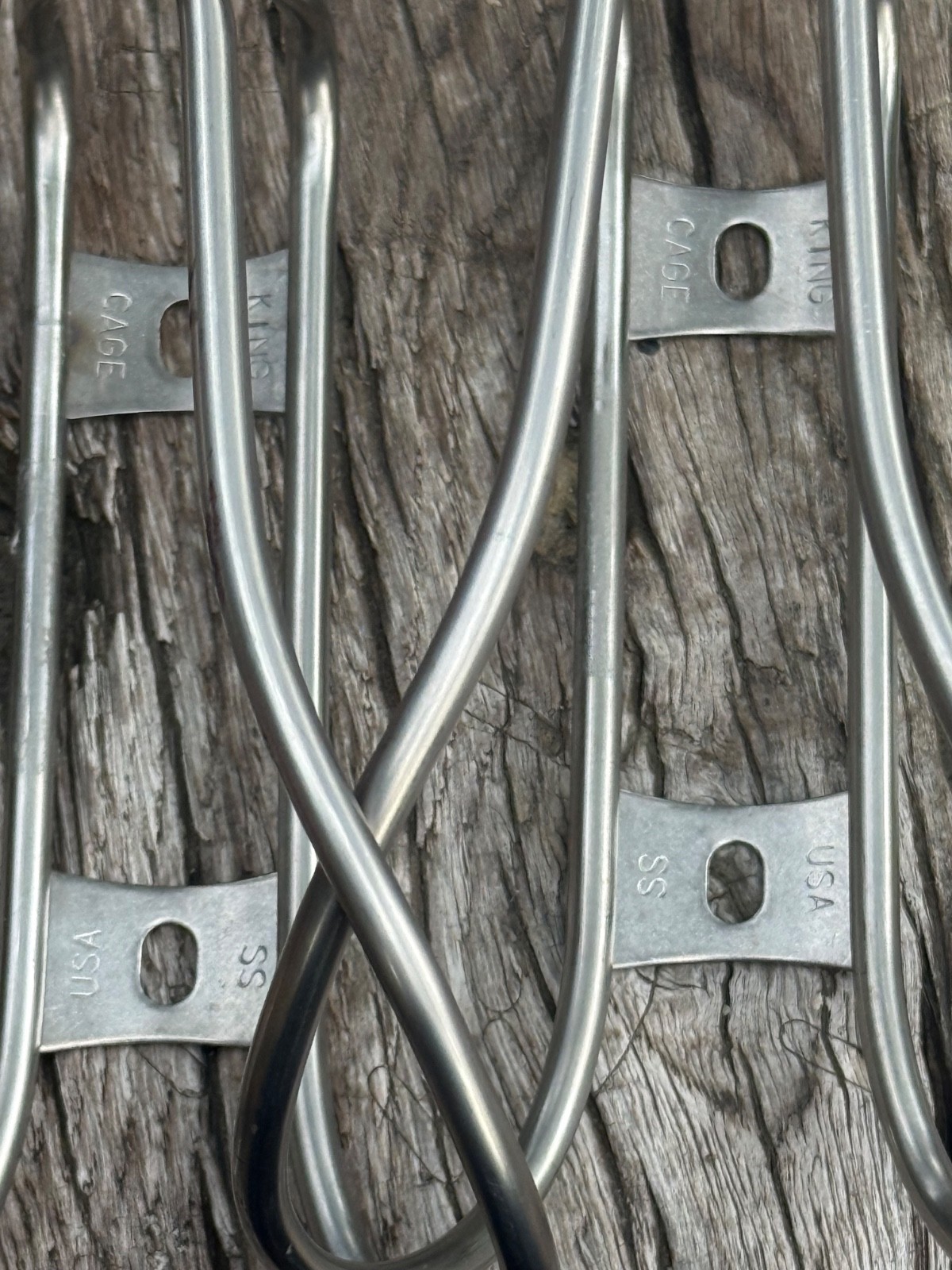 Iris King cages. New. Pair