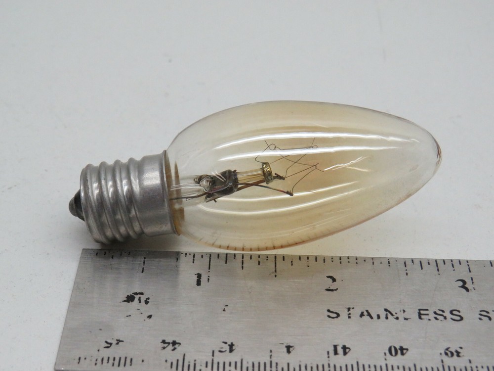 (25-Pack) E17 Intermediate Base C7 Specialty Lamp Light Bulb 120V
