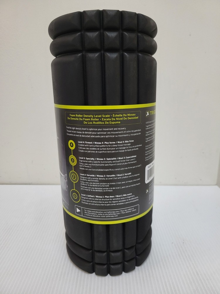 Trigger Point Performance TPT-GRDBW The Grid Black Foam Roller - Black