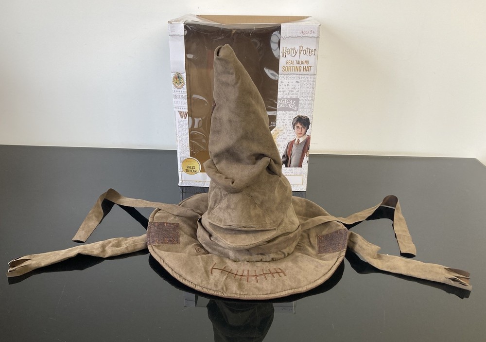 Harry Potter Wizarding World Interactive Talking Sorting Hat Working Boxed
